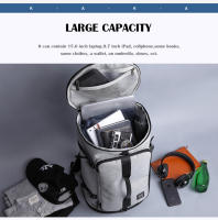 Mochila KAKA de 40L para Hombres Bolsa para Portátil de 15.6 Mochila Deportiva de Viaje para Zapatos y Fitness Para Mujeres y Adolescentes Mochila Escolar - details 8