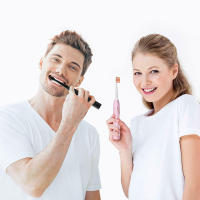 Cepillo de Dientes Eléctrico Sonido Fairywill FW-507 5 Modos Cargador USB Reemplazo Tiempo 8 Cabezas de Cepillo Resistente al Agua para Adultos - details 10