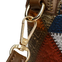 Bolso de Mujer de Cuero PU Bolso de Hombro de Múltiples Cremalleras Bolso Pequeño para Móvil de Piel de Vaca Suave Bolso Cruzado con Color Tejido - details 18