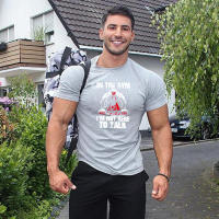 Men's Summer Short Sleeve Fitness T Shirt Sport Gym Muscle T-shirts Workout Casual High Quality Breathable Fashion Tops Clothing - details 4