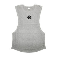 Men's Summer Gym Bodybuilding Tank Tops High Quality Sleeveless Cotton T-shirts Workout Fitness Singlets Sport Vest Clothing - details 16