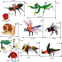 Insect Battle Simulation Bee Mantis Building Blocks Toys Children's Brain Game Puzzle Toy of Improve Boys and Girls' Attention - details 6