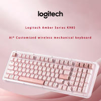 Teclado mecánico Logitech K98S, teclas ALTO AI, teclado personalizado Bluetooth para juegos de oficina, PBT, intercambio en caliente, escritura HiFi - details 0