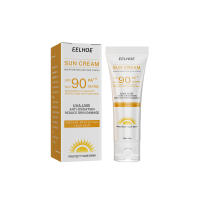 Crema Protectora Solar EELHOE SPF 90 Blanqueador Facial Control de Aceite Hidratante - details 0