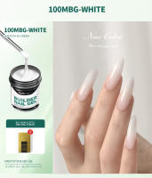 Nailpop Milky Smooth Builder Gel 30/100g para extensión de uñas Gel UV de construcción rápida de larga duración Soak Off Nail Art Design DIY - details 7