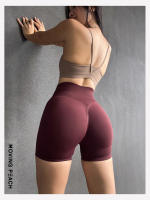 Movimiento de mujeres Yoga sin pantalones cortos de cintura alta Pantalones de deporte Fitness gran elasticidad transpirables cortos APJ - details 15