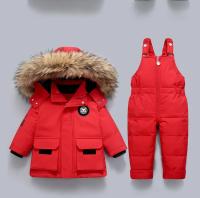 Conjunto de ropa de invierno para niños, chaquetas de plumón cálidas, parka, mono grueso, abrigo infantil, ropa para niños pequeños, traje de nieve para niños - details 8