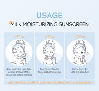LAIKOU leche iluminadora protector solar cremas hidratantes de aislamiento facial control de aceite SPF50 PA ++ crema de protección solar 50g - details 12