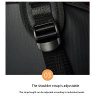 Mochila Deportiva Impermeable Multifuncional para Tenis y Bádminton Almacenamiento de Zapatos Independiente Cierre de Cremallera - details 19