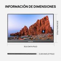 ARZOPA Monitor Portátil QHD 16.0" Pantalla IPS de 2560x1600 Brillo de 500nits - details 16