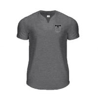 Camiseta Casual de Verano para Hombres Cuello en V, Manga Corta, Algodón, Patrón LOGO, Moda Versátil - details 15