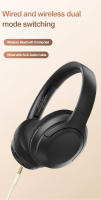 Auriculares PARAMITA A1 ANC Bluetooth Inalámbricos BT5.3 400mAh Over-Ear Plegables para Deportes Trabajo Juegos con Control Remoto Reducción de Ruido Isolación de Ruido para Llamadas Vocales - details 10