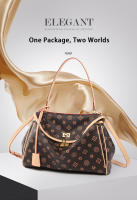 2025 Nuevo bolso de mano para mujer, bolso retro europeo y americano, bolso estampado para las axilas, bolso cruzado de moda para ir al trabajo, bolso de un solo hombro de gran capacidad, bolso informal resistente al agua - details 0