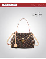 2025 Nuevo bolso de mano para mujer, bolso retro europeo y americano, bolso estampado para las axilas, bolso cruzado de moda para ir al trabajo, bolso de un solo hombro de gran capacidad, bolso informal resistente al agua - details 16