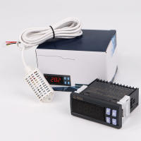 Controlador de temperatura y humedad ZL-7801A, incubadora, termómetro Digital, higrómetro, temperatura y humedad con Sensor para almacenamiento de incubación - details 12