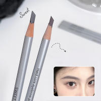 Lápiz de Cejas de Cuchilla Inclinada Impermeable Líneas Naturales de Maquillaje - details 6
