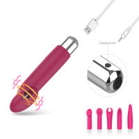 1 unidad de Vibrador de punto G de bala de labio pequeño, Juguetes sexuales, masturbador femenino, consolador estimulador de clítoris, Vibrador, palo de masaje AV - details 0