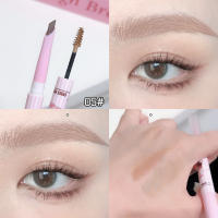 Crema de Tinte de Cejas 3D Duradera Impermeable Lápiz de Cejas de Doble Cabeza - details 11