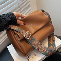 Bolso pequeño Boston de cuero PU para mujer, bandolera de diseñador de moda, bolso de hombro con almohada de viaje informal - details 38