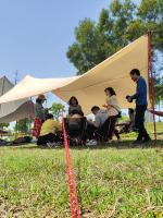 Tarpa Hexagonal de Mariposa Impermeable, Camping al Aire Libre, Sombra de Sol para Turistas, Tienda de Playa - details 2