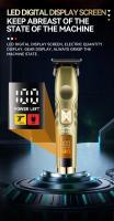 Kemei-cortadora de pelo profesional inalámbrica para hombre, cortadora de pelo con cuchilla en T de alto Torque y cero huecos, acabado cerrado de peluquero - details 5