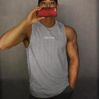 New Arrival Quick-drying Summer Men's Printed Basketball Bodybuilding Fitness Breathable Gyms Sports O-neck Tank Top - details 12