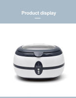 Limpiador Ultrasónico  600Ml Máquina de Lavado de Joyería y Gafas con 35W - details 6