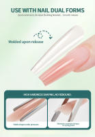 Nailpop Milky Smooth Builder Gel 30/100g para extensión de uñas Gel UV de construcción rápida de larga duración Soak Off Nail Art Design DIY - details 5