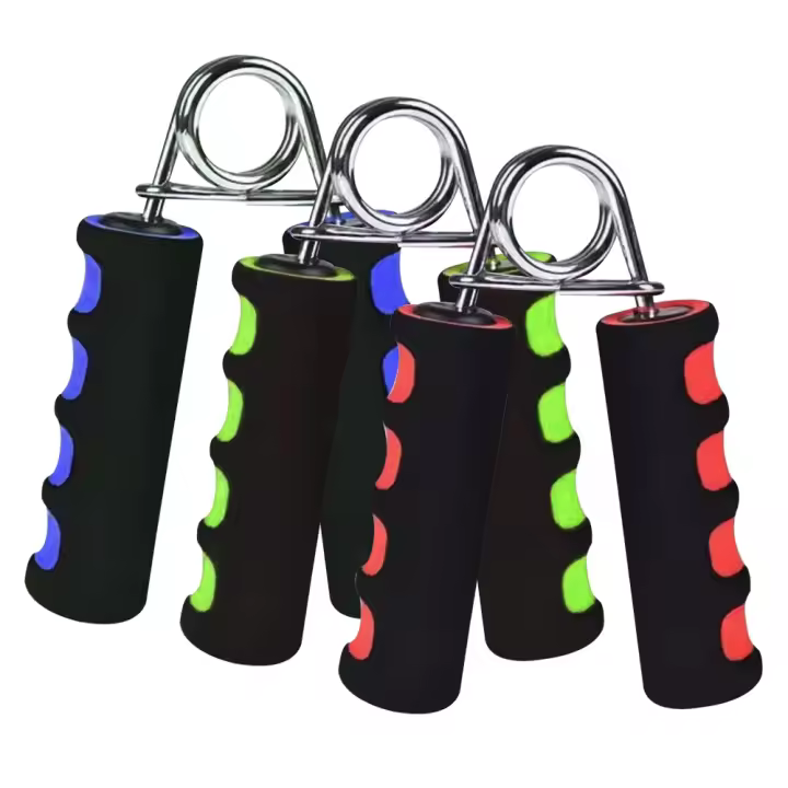 Set de Fortalecedor de Agarre de Mano 3pcs Exerciciador de Mano de Espuma Suave para Rápido Fortalecimiento de Muñeca, Codo y Dedos - 1