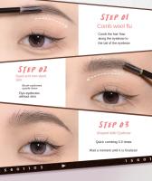 Judydoll Crema para cejas de colores que mantiene naturalmente el maquillaje Crema para cejas marrón Sello para cejas - details 18