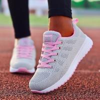 Shoes Women's Sneakers Fashion Lace-Up Casual Shoes Women Flats Soft Sole White Sneakers Women Platform Shoes Zapatillas Mujer - details 8