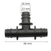 Manguera de riego de jardín, Conector de tubería de agua de 1/2 pulgadas, accesorios de sistema de riego, 10 piezas, 13mm - details 1