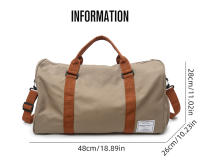 Bolsa de Yoga para gimnasio, bolsas de lona deportivas con paquete de zapatos, senderismo al aire libre, Camping, escalada, equipaje grande, bolso de fin de semana - details 0