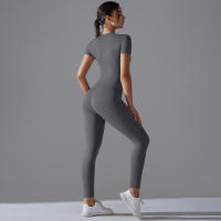 Hamidou Conjunto Deportivo Top de Yoga de Cintura Alta y Pantalones de Yoga - details 28