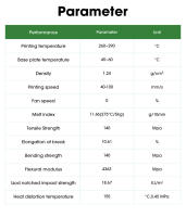 Filamento de Nailon PA6 de 1.75mm, 1kg, 500g, 250g, Materiales Plásticos para Impresora 3D, Filamento Transparente, Alta Resistencia, Durabilidad, Resistencia al Calor, Nailon Negro, Blanco, Transparente - details 3