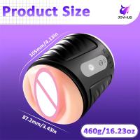 Masturbador automático para hombres, mamada, estimulador de coño, vibración, potente máquina Sexual, masturbación masculina, Juguetes sexuales, productos para adultos - details 4