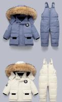 Conjunto de ropa de invierno para niños, chaquetas de plumón cálidas, parka, mono grueso, abrigo infantil, ropa para niños pequeños, traje de nieve para niños - details 5