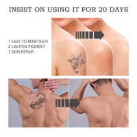 Jaysuing crema para eliminar tatuajes eliminación permanente indolora fuerza tatuaje hidratar crema de limpieza de la piel rápida - details 6