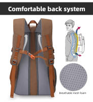Mochila de escalada al aire libre, almacenamiento grande, viaje, compras, Camping, bolsa de corta distancia, portátil universitario, mochila escolar - details 3