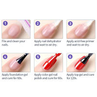 Nailpop Deshidratador y Primer para Uñas Preparación Natural de Uñas sin Ácido para Esmalte de Uñas de Gel Acrílico y UV Secado Rápido Conjunto de Unión Superior - details 4
