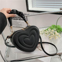 Bolsos de Hombro de Moda para Verano en Forma de Corazón para Mujeres Bolsos Bandolera de Cuero PU Vintage Casual Bolsos de Mano con Forro de Poliéster - details 20