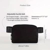 Bolsa de cinturón para mujer y hombre, riñonera con correa ajustable para entrenamiento, correr, viajar y senderismo - details 17