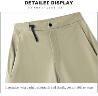 Pantalones Cortos Deportivos al Aire Libre LNGXO Secado Rápido Unisex con Bolsillos con Cremallera - details 14