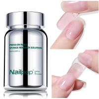 Nailpop-solución removedora de esponja para uñas postizas, 80ml, rápido, 3 segundos, suave, sin daños, removedor de pegamento para uñas reutilizables para puntas de uñas postizas - details 0