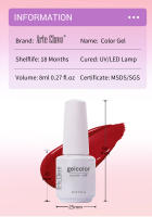 Arte Clavo-esmalte de uñas en Gel, barniz híbrido UV semipermanente, Base y capa superior, 8ml - details 3