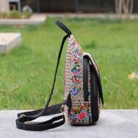 Mini mochila bordada para mujer, mochila con correa desmontable, bolso de pecho multifunción con una sola Correa - details 4