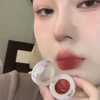 Mousse de Labios de Terraza de Mariposa Rosaje de Labios Impermeable con Pincel Terraza Gris Rosa - details 13