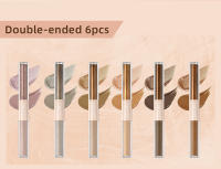 Barra de Sombra de Ojos Mate Perlada 2 en 1 Maquillaje de Ojos Nude Suave - details 5