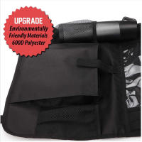 Organizador Universal multibolsillo para asiento trasero de coche, bolsa de viaje impermeable, accesorios para coche - details 5