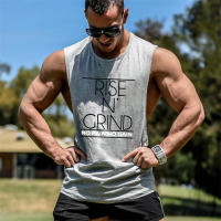 New Bodybuilding Stringer Tops Man Cotton Breathable Gym Sleeveless Shirt Men Fitness Vest Singlet Sportswear Workout Tanktop - details 3